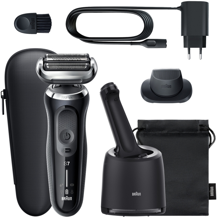 Braun Barbermaskin Series 7 71-N7200cc i gruppen HELSE OG SKJØNNHET / Hår & styling / Barbering og trimming / Barbermaskiner hos TP E-commerce Nordic AB (C15189)