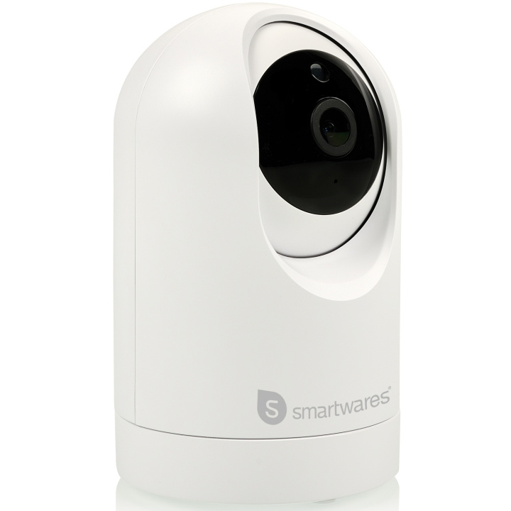 Smartwares IP-kamera innendørs 2K Google & Alexa comp i gruppen HJEM, HUS OG HAGE / Alarm, Sikkerhet og overvåking / Overvåkingskameraer / Digitalt (nettverk) / Innendørs kameraer hos TP E-commerce Nordic AB (C15256)