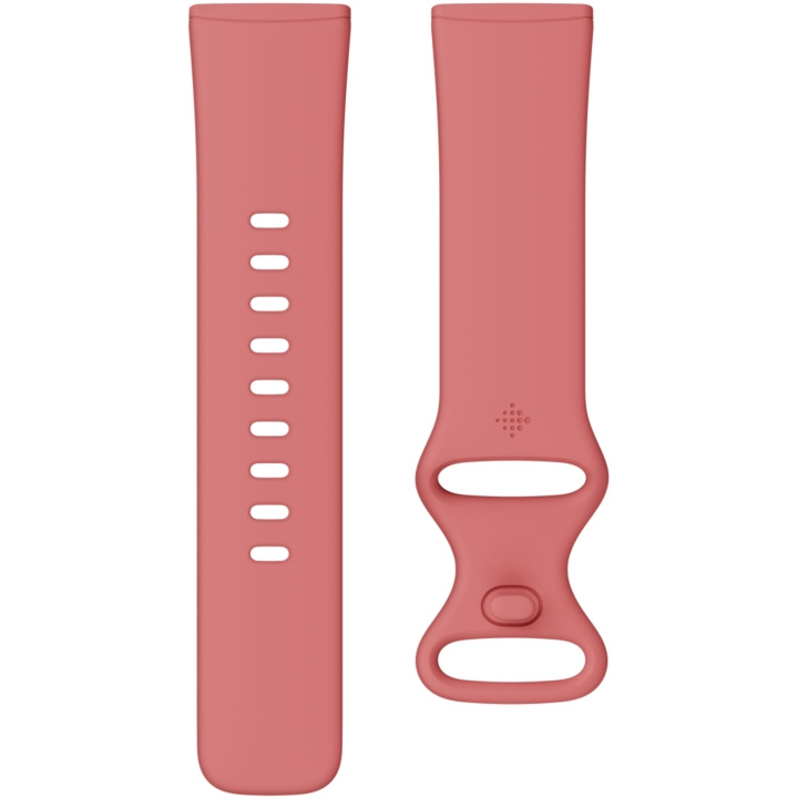 Fitbit Versa 3/4,Sense/2 Armband Pink Sand Large i gruppen SPORT, FRITID & HOBBY / Smartwatch og Aktivitetsmålere / Tilbehør hos TP E-commerce Nordic AB (C15265)