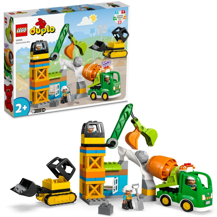 Lego DUPLO Byggeplass 10990 i gruppen LEKER, BARN OG BABY / Leker / Byggeleker / Lego hos TP E-commerce Nordic AB (C15295)