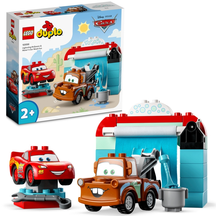 Lego Lynet McQueen og bjørnen Morsom bilvask i gruppen LEKER, BARN OG BABY / Leker / Byggeleker / Lego hos TP E-commerce Nordic AB (C15297)