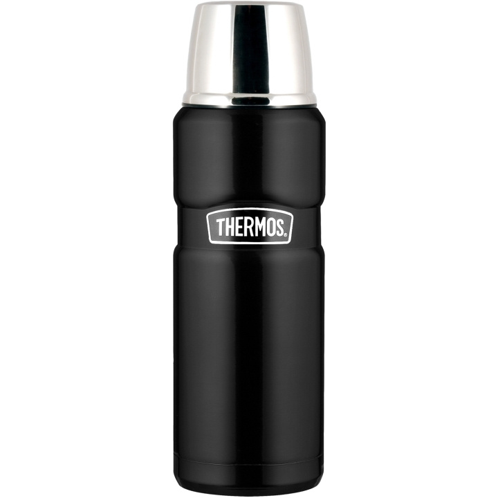 Thermos Termos King 1,2 L Matt Svart S i gruppen SPORT, FRITID & HOBBY / Friluftsliv / Termoser og flasker hos TP E-commerce Nordic AB (C15311)