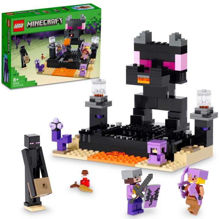 Lego Minecraft Endarena 21242 i gruppen LEKER, BARN OG BABY / Leker / Byggeleker / Lego hos TP E-commerce Nordic AB (C15314)