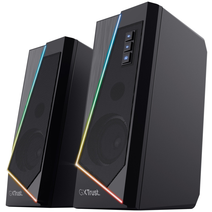 Trust GXT 609 Zoxa RGB-spillhøyttalere 12W i gruppen Datautstyr / Datamaskin Tilbehør / Høyttaler hos TP E-commerce Nordic AB (C15321)