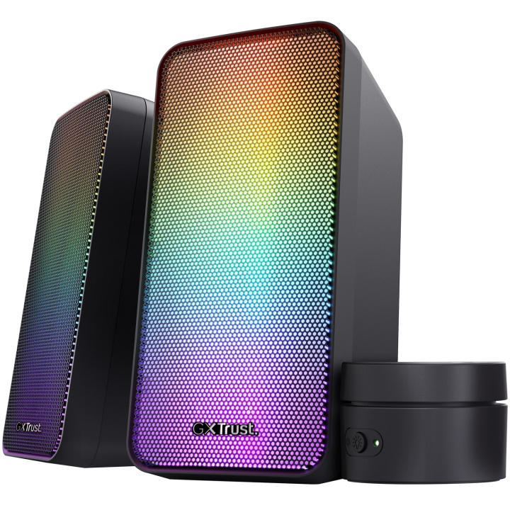 Trust GXT 611 Wezz RGB-spillhøyttalere 12W i gruppen Datautstyr / Datamaskin Tilbehør / Høyttaler hos TP E-commerce Nordic AB (C15325)