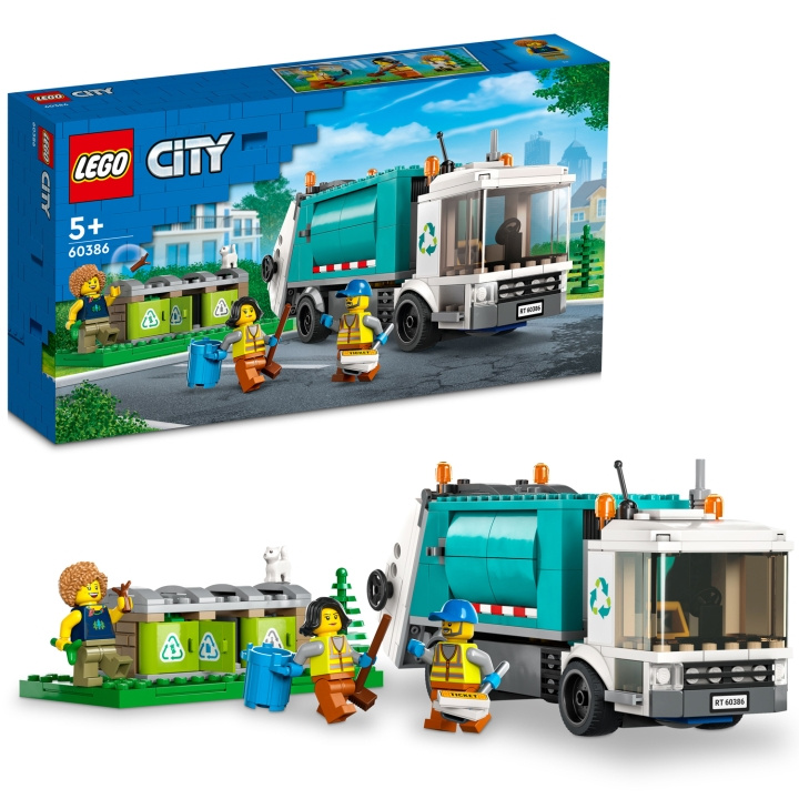 Lego Gjenvinningsbil 60386 i gruppen LEKER, BARN OG BABY / Leker / Byggeleker / Lego hos TP E-commerce Nordic AB (C15362)