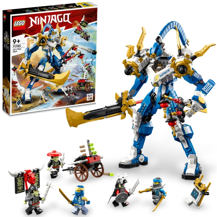 Lego Jays titanrobot 71785 i gruppen LEKER, BARN OG BABY / Leker / Byggeleker / Lego hos TP E-commerce Nordic AB (C15406)