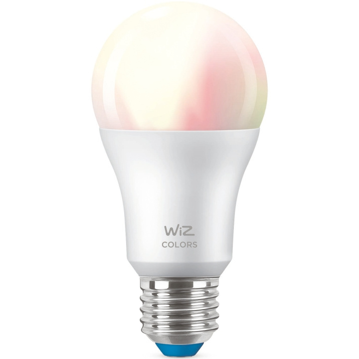 WiZ WiFi Smart LED E27 Normal 60W Farge 1-p Promo i gruppen Elektronikk / Lys / LED-lys hos TP E-commerce Nordic AB (C15431)