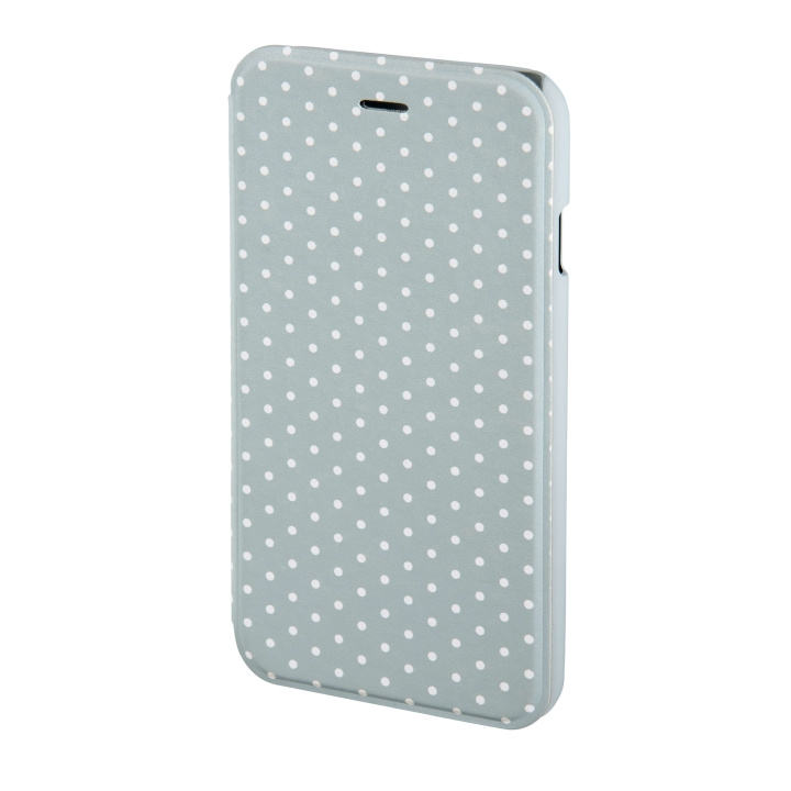 Hama Lommebokveske DesignLine iPhone 6/7/8/SE Dots Glow Grey i gruppen SMARTTELEFON & NETTBRETT / Mobilbeskyttelse / Apple / iPhone 6/6S hos TP E-commerce Nordic AB (C15484)