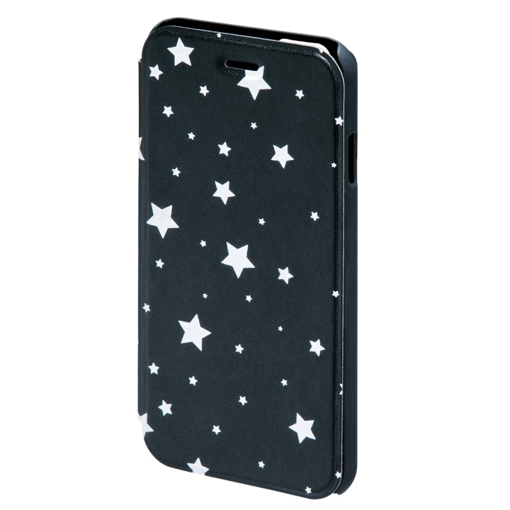 Hama Lommebokveske DesignLine iPhone 6/7/8/SE Star Glow Black i gruppen SMARTTELEFON & NETTBRETT / Mobilbeskyttelse / Apple / iPhone 6/6S hos TP E-commerce Nordic AB (C15485)