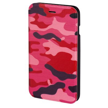 HAMA Lommebokveske DesignLine iPhone6/6S Camo Rosa i gruppen SMARTTELEFON & NETTBRETT / Mobilbeskyttelse / Apple / iPhone 6/6S hos TP E-commerce Nordic AB (C15494)