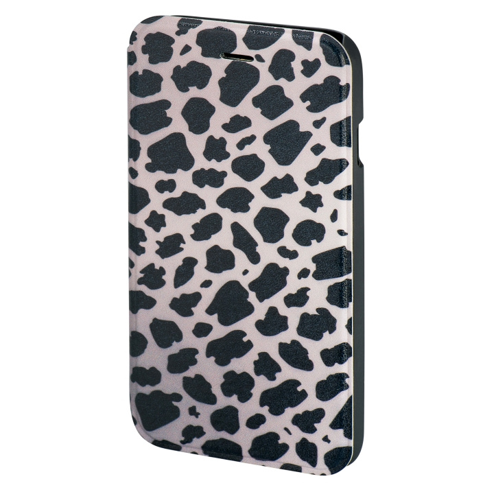 HAMA Lommebokveske DesignLine iPhone6/6S Leopard Grå i gruppen SMARTTELEFON & NETTBRETT / Mobilbeskyttelse / Apple / iPhone 6/6S hos TP E-commerce Nordic AB (C15495)