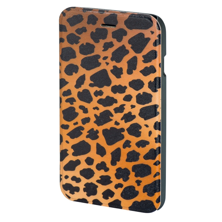 Hama Plånboksväska DesignLine iPhone6/6S Leopard Brun i gruppen SMARTTELEFON & NETTBRETT / Mobilbeskyttelse / Apple / iPhone 6/6S hos TP E-commerce Nordic AB (C15496)