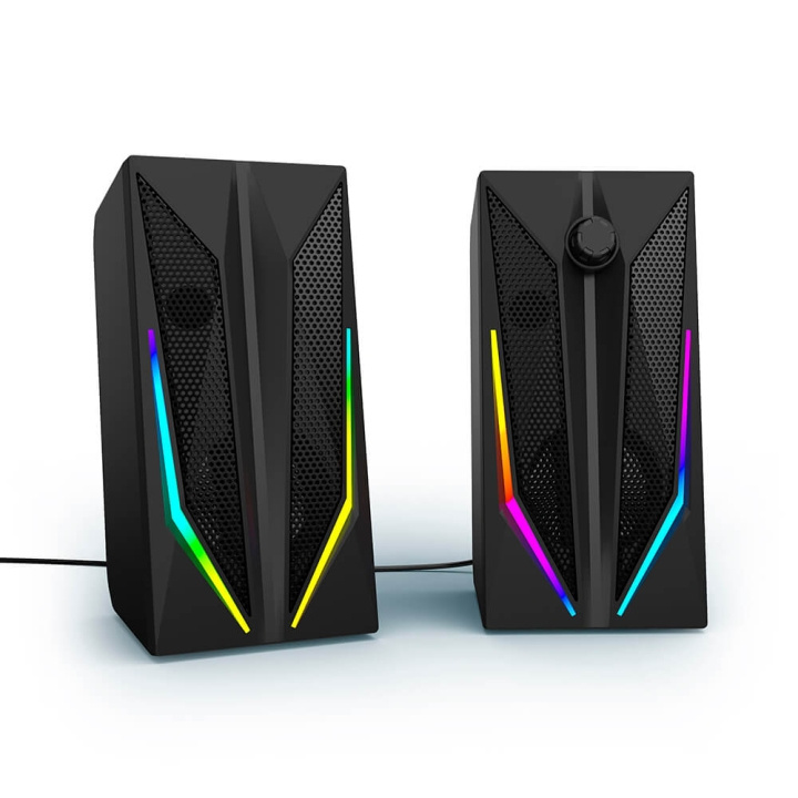 Urage Gaming Speakers BLAST-R 200 2.0 i gruppen Datautstyr / Datamaskin Tilbehør / Høyttaler hos TP E-commerce Nordic AB (C15530)