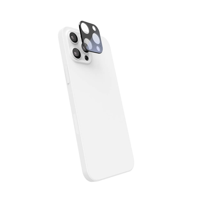Hama Camera Protective Glass iPhone 12 Pro Max Black i gruppen SMARTTELEFON & NETTBRETT / Mobilbeskyttelse / Apple / iPhone 12 Pro / Skjermbeskyttelse hos TP E-commerce Nordic AB (C15538)