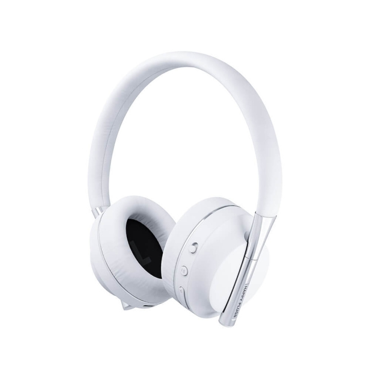 Happy Plugs Play Hodetelefoner Over-Ear 85dB Trådløs Hvit i gruppen Elektronikk / Lyd & Bilde / Hodetelefoner & Tilbehør / Hodetelefoner hos TP E-commerce Nordic AB (C15584)
