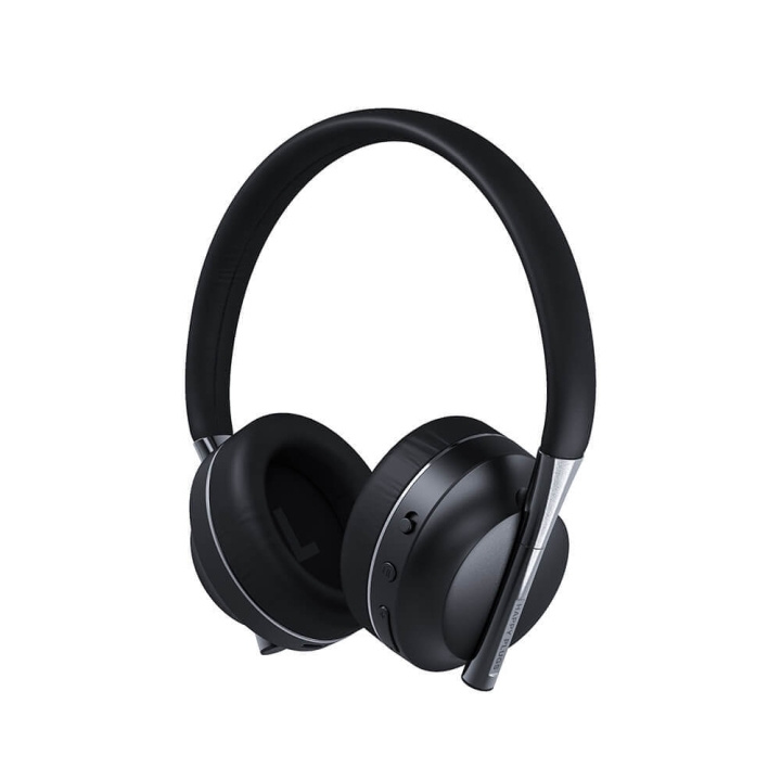 Happy Plugs Play Hodetelefoner Over-Ear 85dB Trådløs Svart i gruppen Elektronikk / Lyd & Bilde / Hodetelefoner & Tilbehør / Hodetelefoner hos TP E-commerce Nordic AB (C15585)