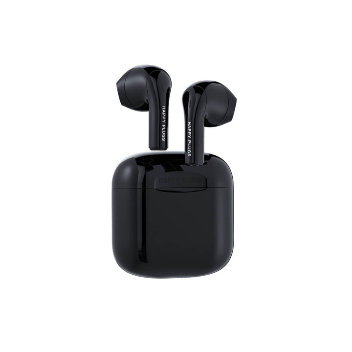 Happy Plugs Joy Headphone In-Ear TWS Black i gruppen Elektronikk / Lyd & Bilde / Hodetelefoner & Tilbehør / Hodetelefoner hos TP E-commerce Nordic AB (C15588)