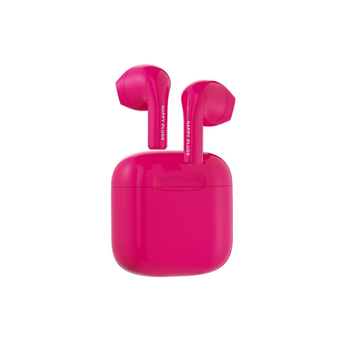 Happy Plugs Joy Hodetelefoner In-Ear TWS Cerise i gruppen Elektronikk / Lyd & Bilde / Hodetelefoner & Tilbehør / Hodetelefoner hos TP E-commerce Nordic AB (C15595)
