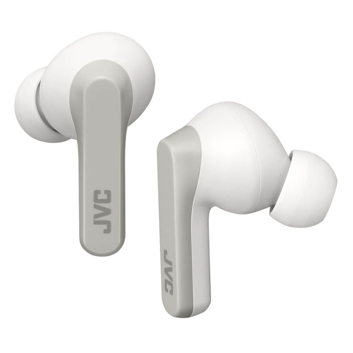 JVC Hodetelefoner In-Ear True Wireless Stix Hvit HA-A9T-B-E i gruppen Elektronikk / Lyd & Bilde / Hodetelefoner & Tilbehør / Hodetelefoner hos TP E-commerce Nordic AB (C15645)