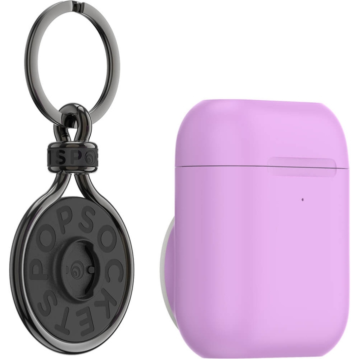 POPSOCKETS Airpods holder + PopChain Purple Etui + Nøkkelring Premium i gruppen SMARTTELEFON & NETTBRETT / Annet tilbehør / Popsockets hos TP E-commerce Nordic AB (C15655)