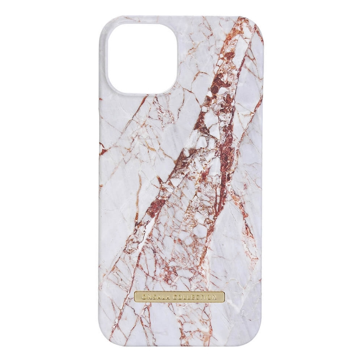 ONSALA Mobildeksel White Rino Marble iPhone 14 Plus i gruppen SMARTTELEFON & NETTBRETT / Mobilbeskyttelse / Apple / iPhone 14 hos TP E-commerce Nordic AB (C15659)