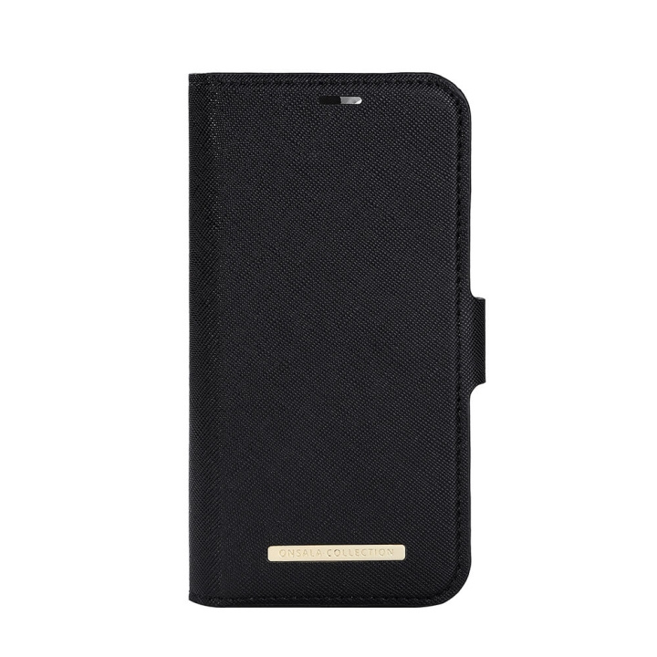 Onsala Mobiletui Eco Midnight Black iPhone 13/14/15 i gruppen SMARTTELEFON & NETTBRETT / Mobilbeskyttelse / Apple / iPhone 14 hos TP E-commerce Nordic AB (C15666)
