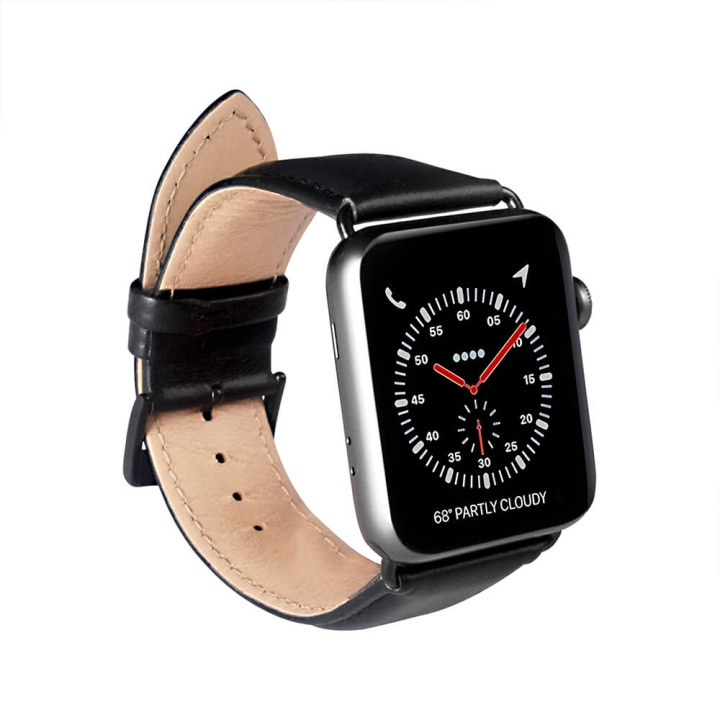 Buffalo Watchband Black Apple Watch 38/40/41 i gruppen SPORT, FRITID & HOBBY / Smartwatch og Aktivitetsmålere / Tilbehør hos TP E-commerce Nordic AB (C15694)