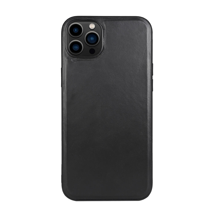 Buffalo Mobildeksel Lær MagSeries Svart - iPhone 14 Plus i gruppen SMARTTELEFON & NETTBRETT / Mobilbeskyttelse / Apple / iPhone 14 hos TP E-commerce Nordic AB (C15698)