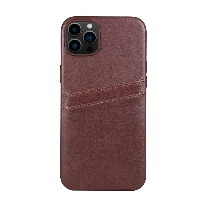 Buffalo Mobildeksel PU Brun - iPhone 14 Plus i gruppen SMARTTELEFON & NETTBRETT / Mobilbeskyttelse / Apple / iPhone 14 hos TP E-commerce Nordic AB (C15706)
