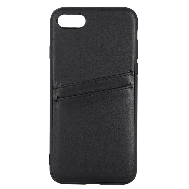 Buffalo Mobildeksel PU Svart - iPhone 7/8/SE i gruppen SMARTTELEFON & NETTBRETT / Mobilbeskyttelse / Apple / iPhone 8 / Deksel hos TP E-commerce Nordic AB (C15718)