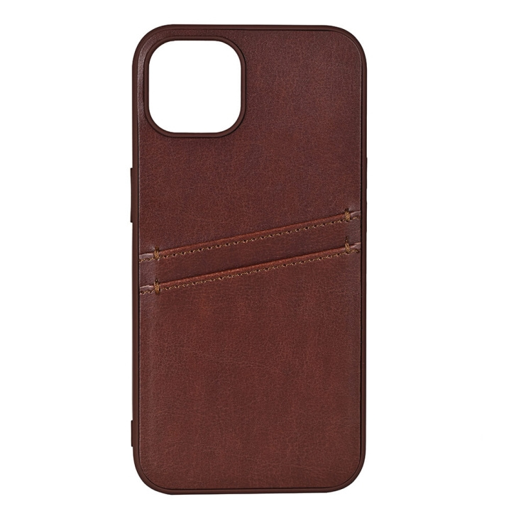 Buffalo Mobildeksel PU 2 Kort iPhone 12/12 Pro Brun i gruppen SMARTTELEFON & NETTBRETT / Mobilbeskyttelse / Apple / iPhone 12 / Deksel hos TP E-commerce Nordic AB (C15721)
