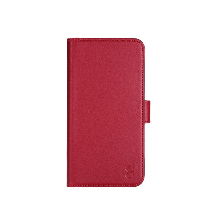 Gear Lommebokdeksel Rød - iPhone 14 Pro Max i gruppen SMARTTELEFON & NETTBRETT / Mobilbeskyttelse / Apple / iPhone 14 hos TP E-commerce Nordic AB (C15746)
