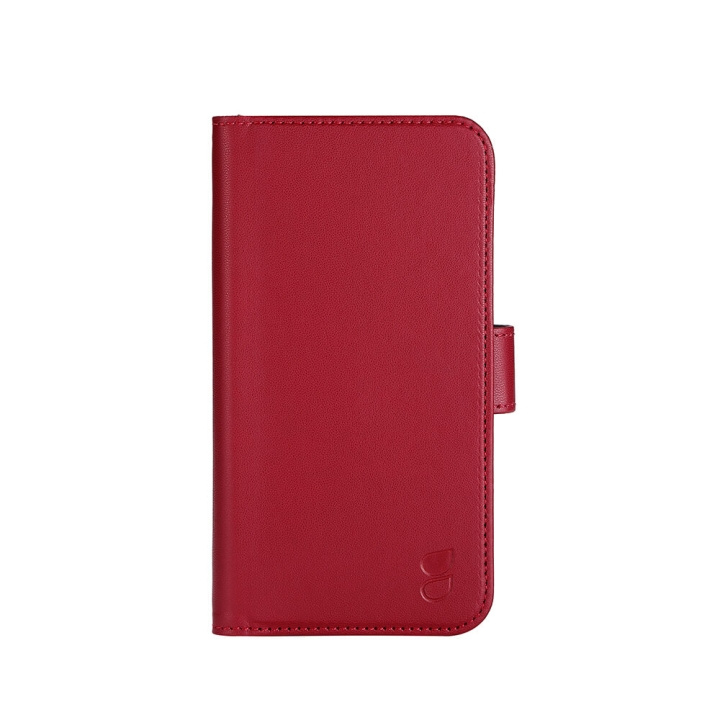 Gear Lommebokdeksel Rød - iPhone 14 Pro i gruppen SMARTTELEFON & NETTBRETT / Mobilbeskyttelse / Apple / iPhone 14 hos TP E-commerce Nordic AB (C15747)