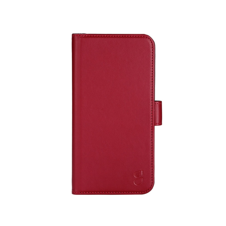 Gear Lommebokdeksel Rød - iPhone 14 Plus i gruppen SMARTTELEFON & NETTBRETT / Mobilbeskyttelse / Apple / iPhone 14 hos TP E-commerce Nordic AB (C15748)