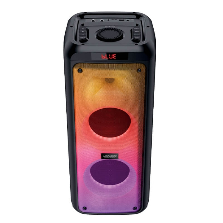LEDWOOD Høyttaler Drop400 40W RMS Trådløs Svart 5000mAh i gruppen Elektronikk / Lyd & Bilde / Høyttalere & tilbehør / Bluetooth-høyttalere / Desktop / Gulv høyttaler hos TP E-commerce Nordic AB (C15781)