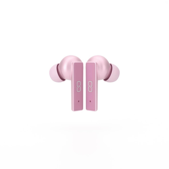 LEDWOOD Hodetelefoner Titan TWS True Wireless In-Ear Rosa i gruppen Elektronikk / Lyd & Bilde / Hodetelefoner & Tilbehør / Hodetelefoner hos TP E-commerce Nordic AB (C15788)