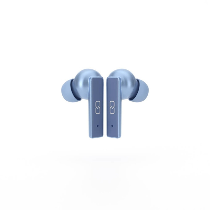 LEDWOOD Headphone Titan TWS True Wireless In-Ear Blue Mic i gruppen Elektronikk / Lyd & Bilde / Hodetelefoner & Tilbehør / Hodetelefoner hos TP E-commerce Nordic AB (C15789)