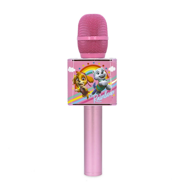 Paw Patrol Karaoke Mic Pink i gruppen Elektronikk / Lyd & Bilde / Håndholdte mikrofoner hos TP E-commerce Nordic AB (C15796)