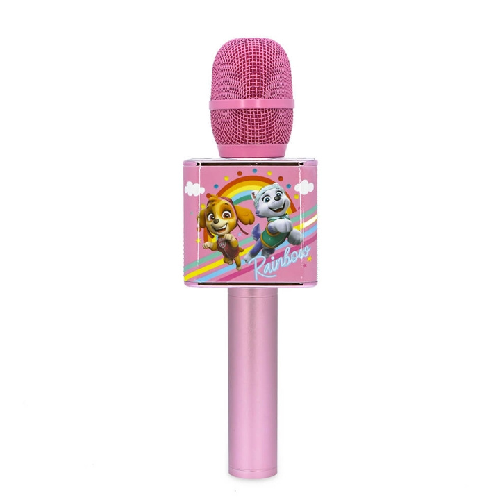 Paw Patrol Karaoke Mic Pink i gruppen Elektronikk / Lyd & Bilde / Håndholdte mikrofoner hos TP E-commerce Nordic AB (C15796)