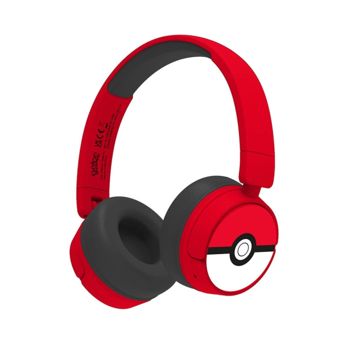 POKEMON Headphone On-Ear Junior Wireless 85dB/95dB Sharing Aux i gruppen Elektronikk / Lyd & Bilde / Hodetelefoner & Tilbehør / Hodetelefoner hos TP E-commerce Nordic AB (C15802)