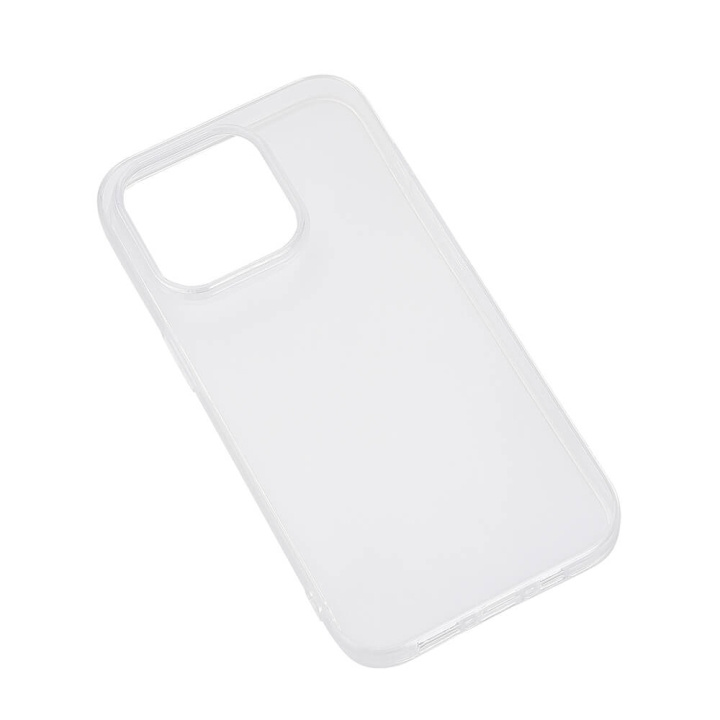 GEAR Mobildeksel TPU Transparent - iPhone 14 Pro i gruppen SMARTTELEFON & NETTBRETT / Mobilbeskyttelse / Apple / iPhone 14 hos TP E-commerce Nordic AB (C15830)