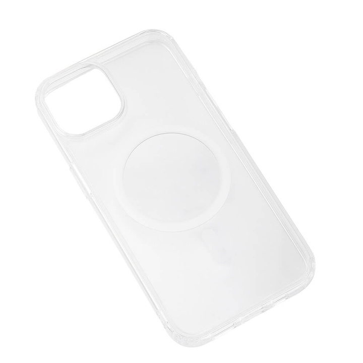 Gear Mobildeksel TPE/PC MagSeries Transparent - iPhone 13/14 i gruppen SMARTTELEFON & NETTBRETT / Mobilbeskyttelse / Apple / iPhone 14 hos TP E-commerce Nordic AB (C15832)