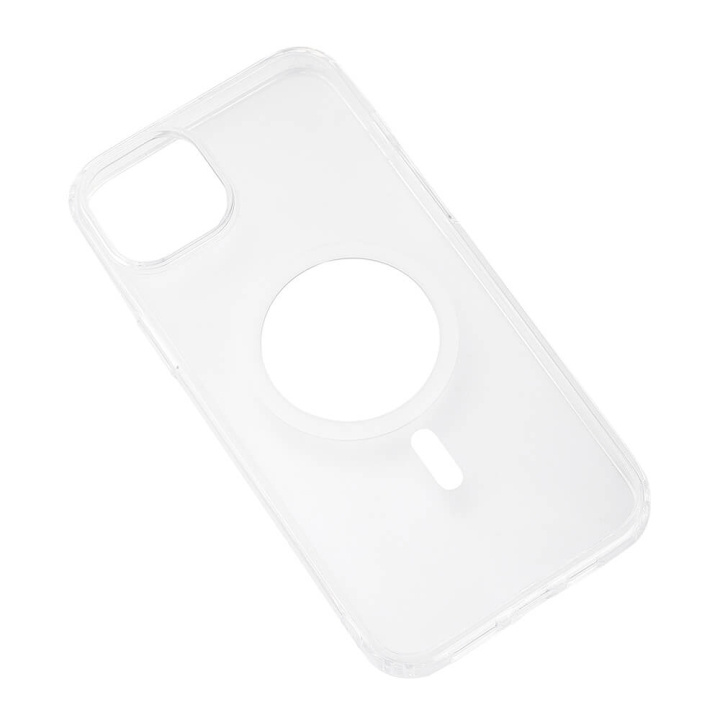 GEAR Mobildeksel TPU MagSeries Transparent - iPhone 14 Plus i gruppen SMARTTELEFON & NETTBRETT / Mobilbeskyttelse / Apple / iPhone 14 hos TP E-commerce Nordic AB (C15833)