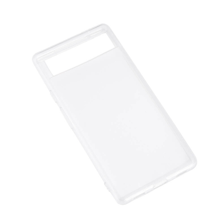 Gear Mobildeksel TPU Transparent - Google Pixel 6a i gruppen SMARTTELEFON & NETTBRETT / Mobilbeskyttelse / Google hos TP E-commerce Nordic AB (C15840)