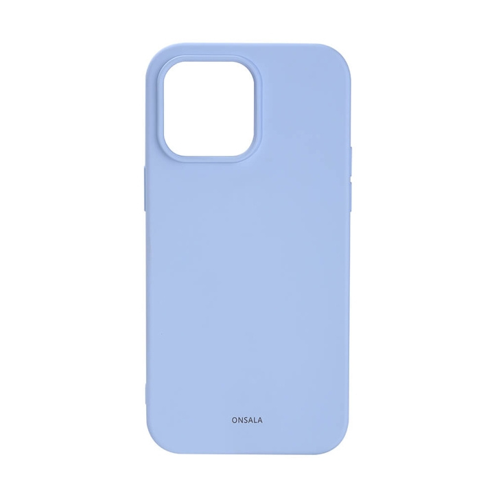 ONSALA Mobildeksel Silikon Light Blue - iPhone 14 Pro Max i gruppen SMARTTELEFON & NETTBRETT / Mobilbeskyttelse / Apple / iPhone 14 hos TP E-commerce Nordic AB (C15856)