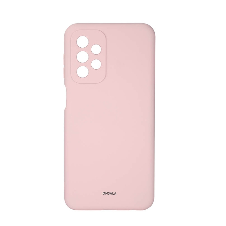 ONSALA Mobilfodral Silikon Chalk Pink - Samsung Galaxy A23 5G i gruppen SMARTTELEFON & NETTBRETT / Mobilbeskyttelse / Samsung hos TP E-commerce Nordic AB (C15868)
