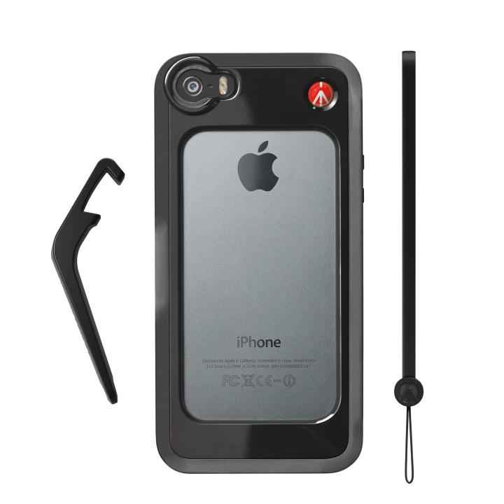 MANFROTTO Deksel iPhone 5/5S MCKLYP5S-B Svart i gruppen SMARTTELEFON & NETTBRETT / Mobilbeskyttelse / Apple / iPhone 5/5S/SE / Deksel hos TP E-commerce Nordic AB (C15871)