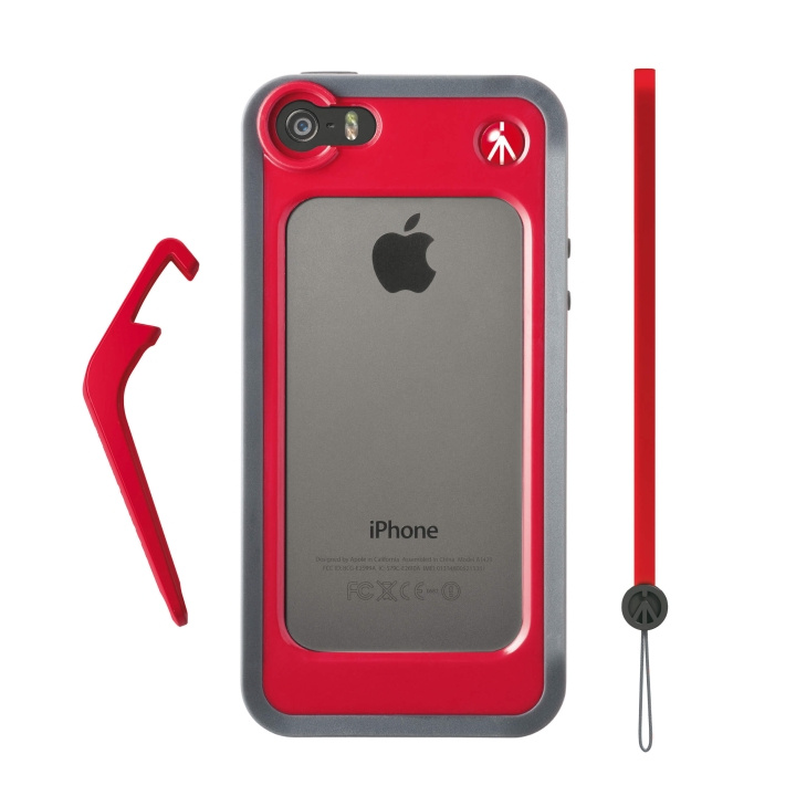 MANFROTTO Deksel iPhone 5/5S MCKLYP5S-R Rød i gruppen SMARTTELEFON & NETTBRETT / Mobilbeskyttelse / Apple / iPhone 5/5S/SE / Deksel hos TP E-commerce Nordic AB (C15872)
