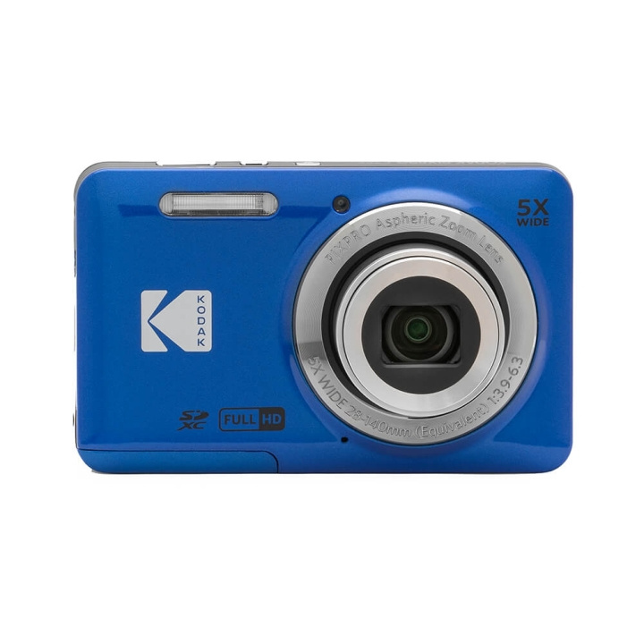 Kodak Digital Camera Pixpro FZ55 CMOS 5x 16MP Blue i gruppen Elektronikk / Foto og video / Kameraer hos TP E-commerce Nordic AB (C15884)